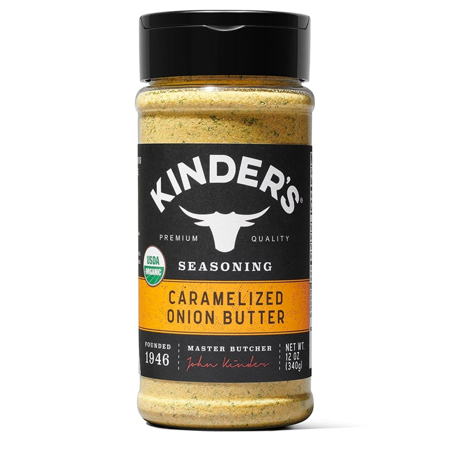 Kinders Organic Caramelized Onion Butter Seasoning12 Ounce Image 1