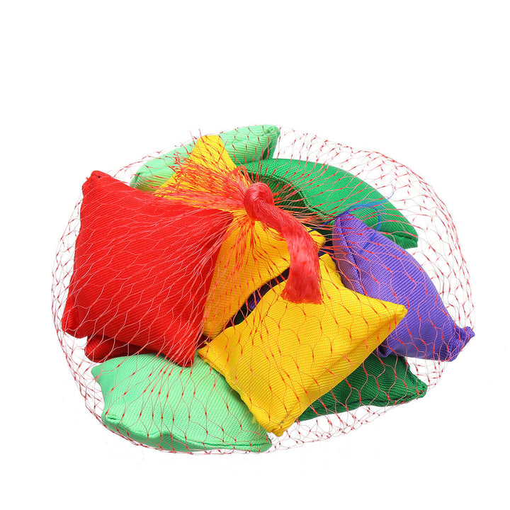 10 Pcs Nylon Bean Bags Children Family Throwing Sandbag Ball Camping Gargen Sport Game Image 6