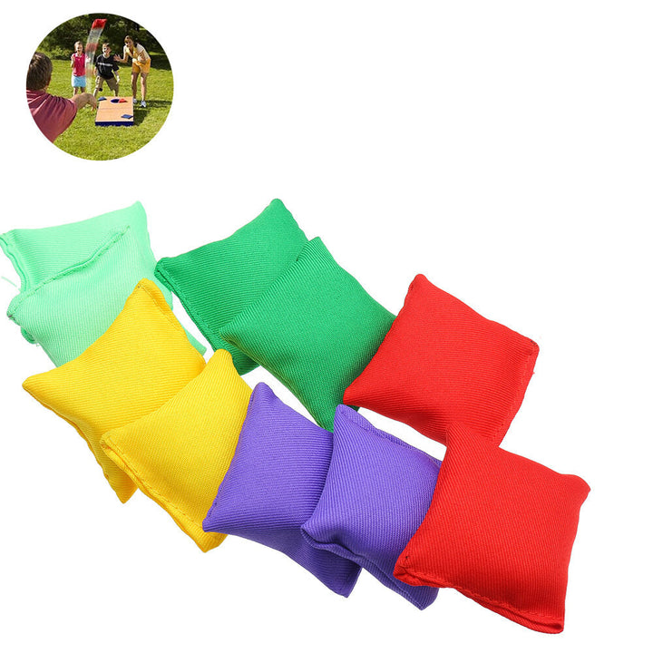 10 Pcs Nylon Bean Bags Children Family Throwing Sandbag Ball Camping Gargen Sport Game Image 7