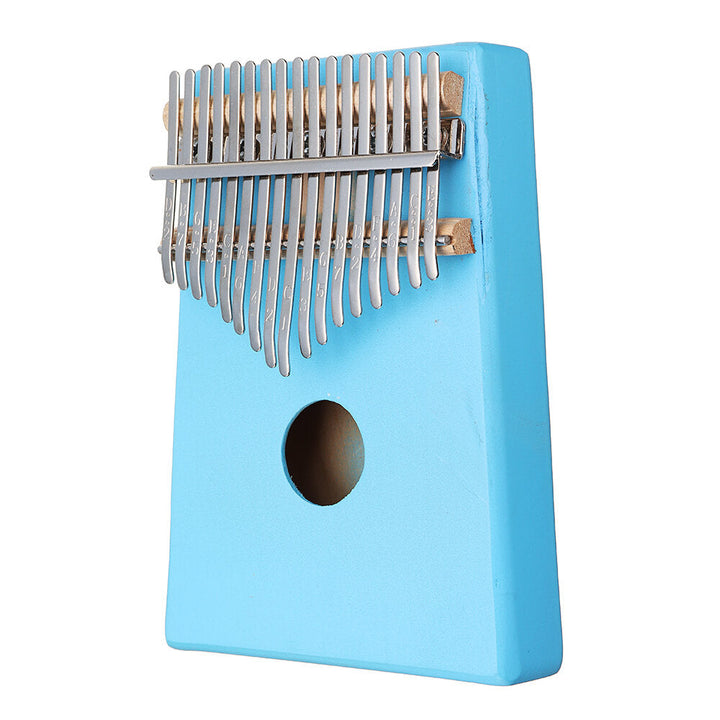 17 Keys C-Tune Thumb Piano Kalimba Portable Solid Wood Finger Piano Image 3