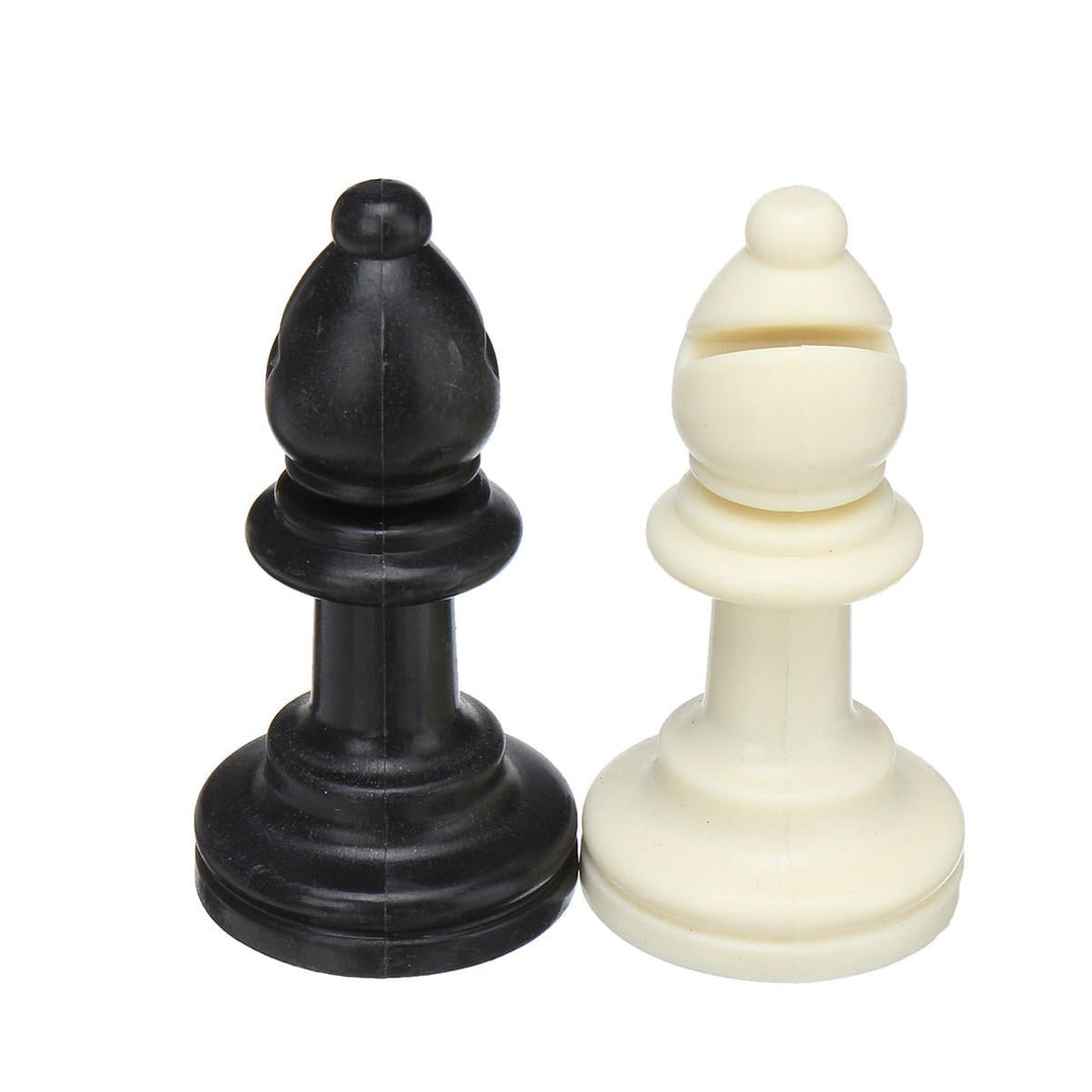 32 Piece Game Chess Foldable 9.5/7.5/6.4cm King Knight Set Outdoor Recreation Family Camping Game Image 7