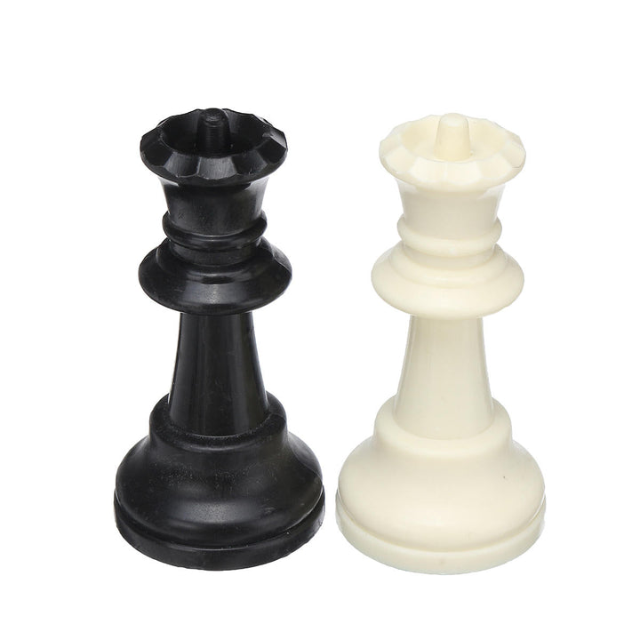 32 Piece Game Chess Foldable 9.5/7.5/6.4cm King Knight Set Outdoor Recreation Family Camping Game Image 8
