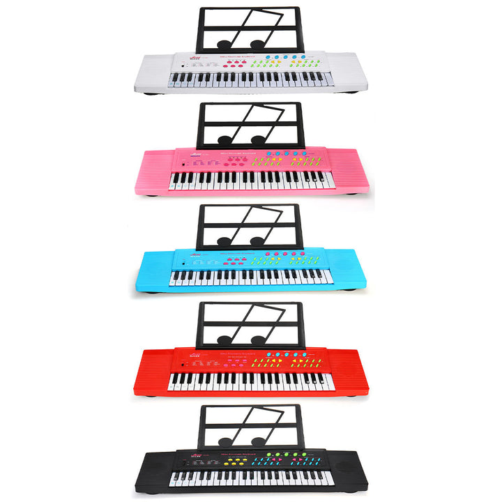 44 Keys Digital Electronic Keyboard Piano with Mini Microphone Music Stand for Children Music Enlightenment Image 1