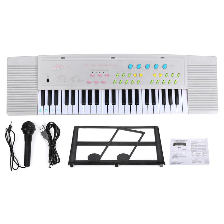 44 Keys Digital Electronic Keyboard Piano with Mini Microphone Music Stand for Children Music Enlightenment Image 8