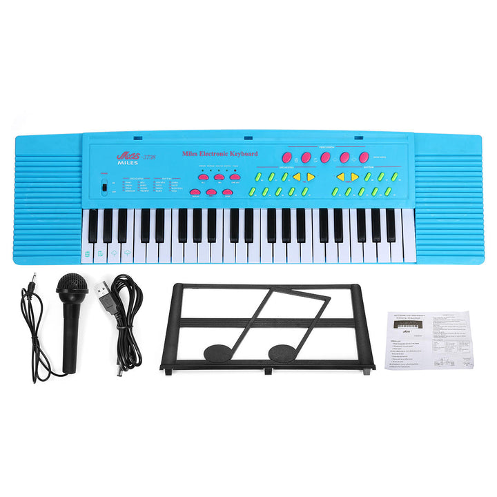 44 Keys Digital Electronic Keyboard Piano with Mini Microphone Music Stand for Children Music Enlightenment Image 10