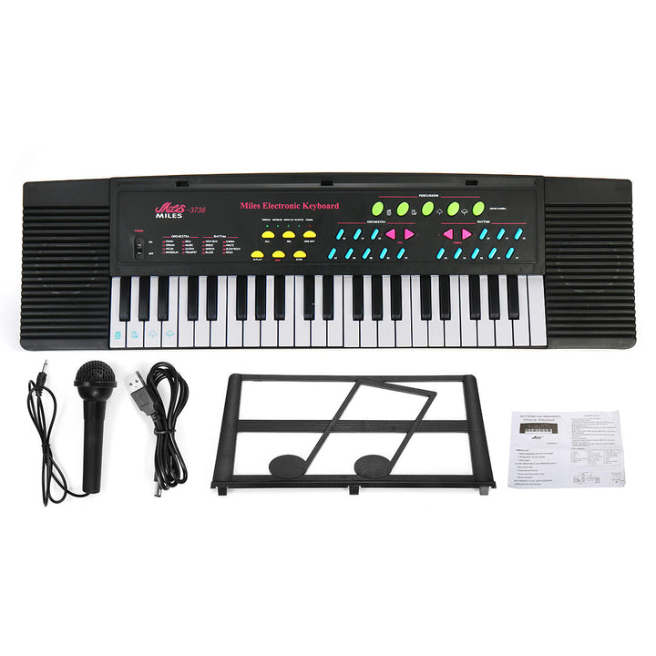 44 Keys Digital Electronic Keyboard Piano with Mini Microphone Music Stand for Children Music Enlightenment Image 12