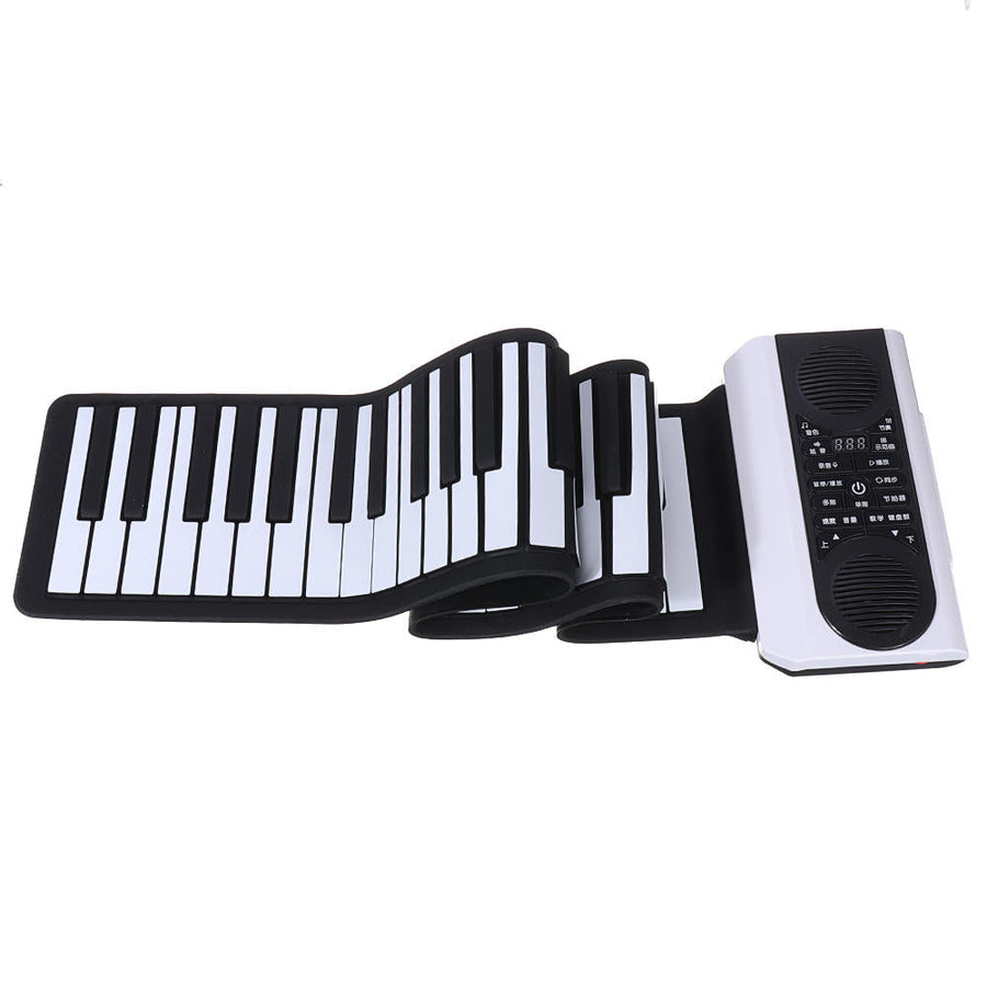 61,88 Key Hand Roll Up Electronic Keyboard Piano with APP-assisted Teaching Function Image 1