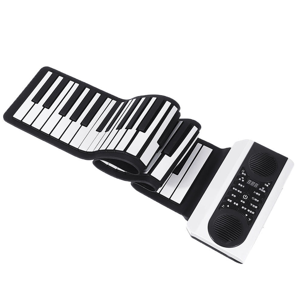 61,88 Key Hand Roll Up Electronic Keyboard Piano with APP-assisted Teaching Function Image 2