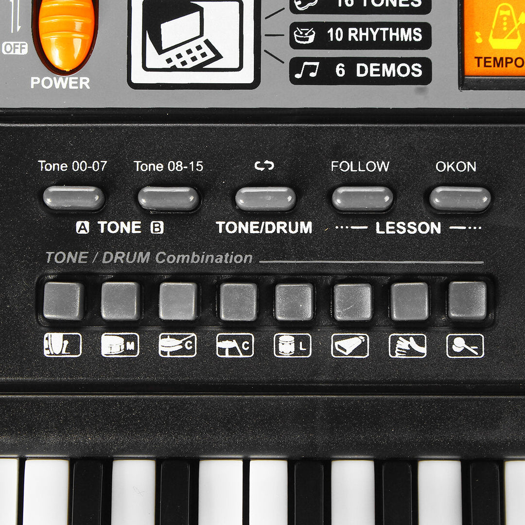 61 Keys Kids Electronic Music Keyboard Electric Digital Piano Organ Toy + Mic Image 9