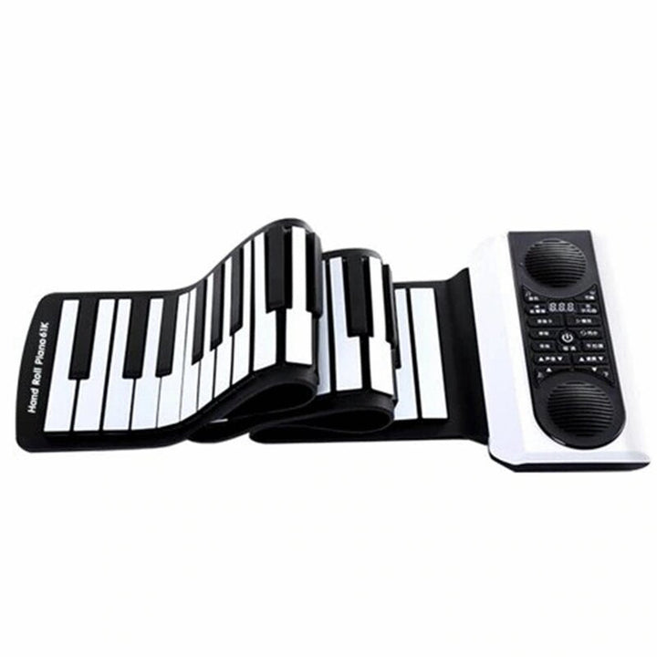 61,88 Key Hand Roll Up Electronic Keyboard Piano with APP-assisted Teaching Function Image 11
