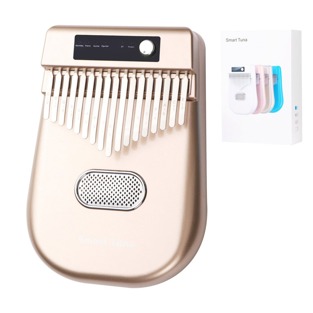Electronic Kalimba 17 Keys Thumb Piano 4 Kinds of Timbre Electronic Musical Instrument Gifts for Kids Adults Beginner Image 1