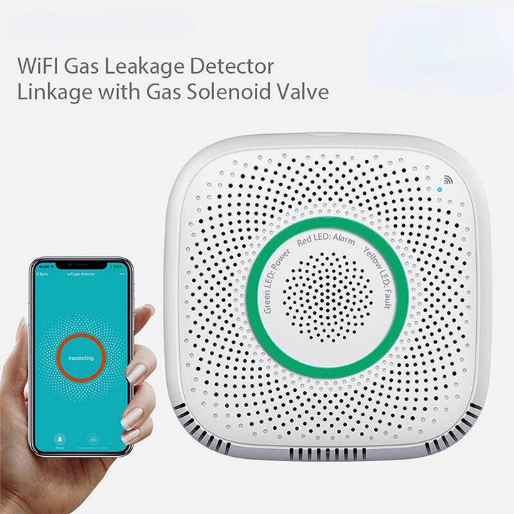 Smart Home Gas Detector WIFI Voice Prompt Gas Sensor for Alarm System Image 3