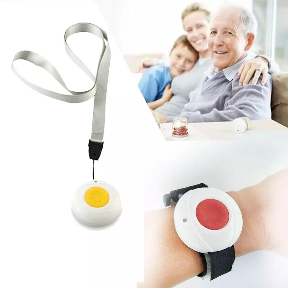 Smart Wifi Home Alarm System 433MHz Wireless Siren Compatible with Alexa and Google Assistant for Elderly /Patient Image 2