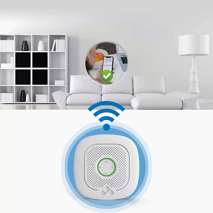 Smart Wifi Home Alarm System 433MHz Wireless Siren Compatible with Alexa and Google Assistant for Elderly /Patient Image 3