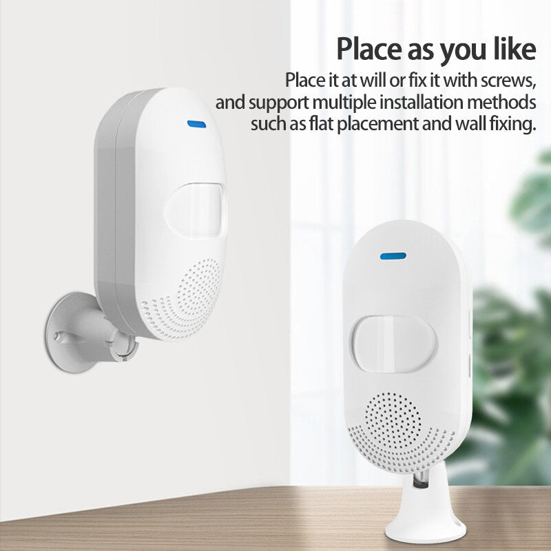 Smart WiFi PIR Motion Sensor Human Body Sensor Wireless Infrared Detector Home Alarm System Work with Alexa Google Home Image 3