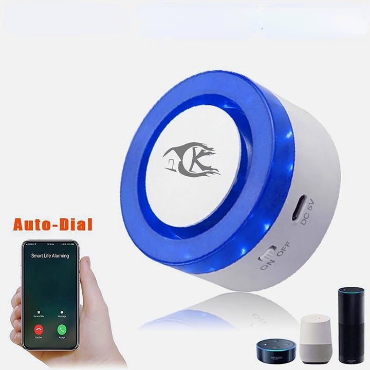 WiFi Sound and Light Alarm Tuya Smart Life APP Control Light Sound Siren For Alarm System Work with Amazon Alexa Google Image 3