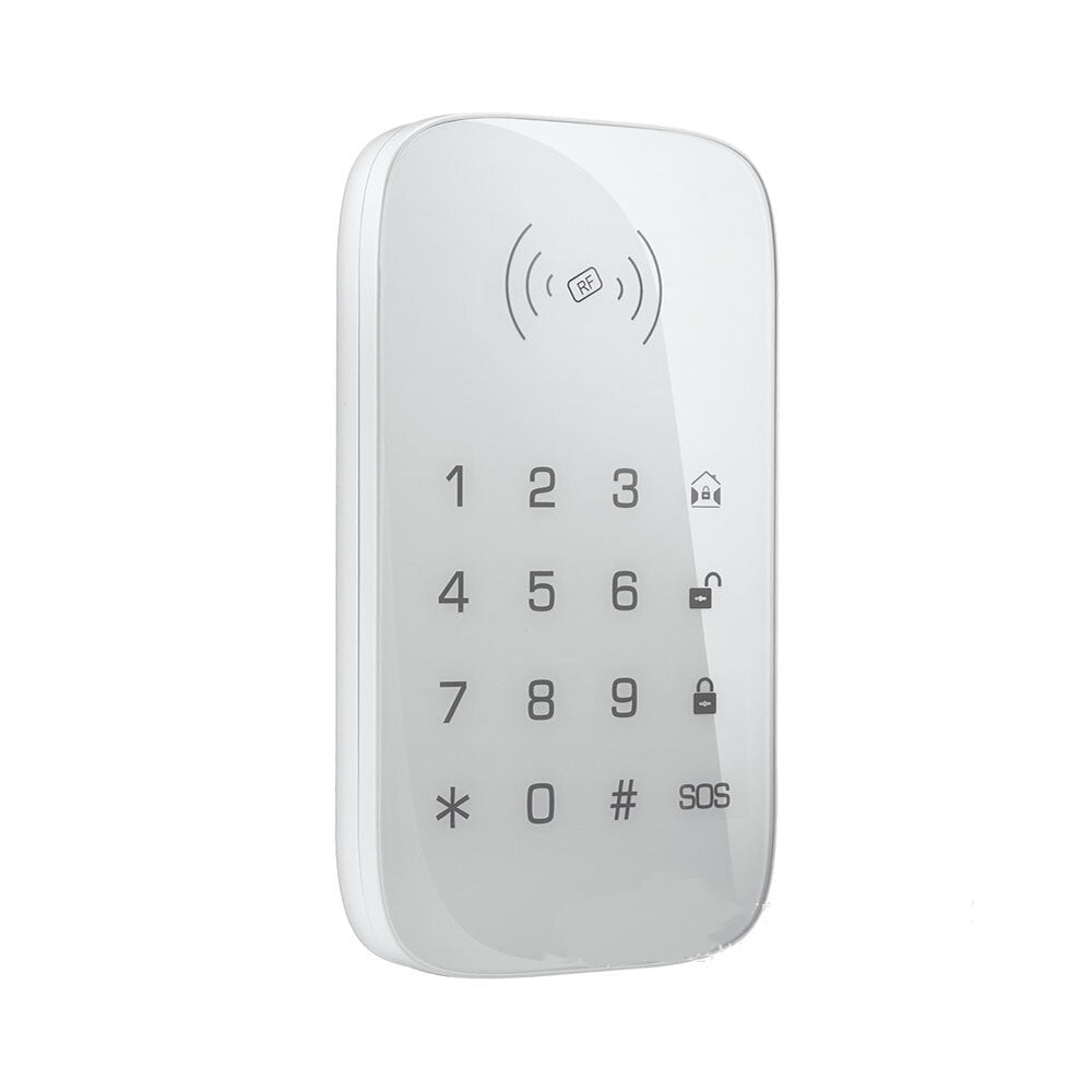 Wireless Wifi GSM Keyboard Touch Keypad Home Burglar Alarm System Remote Controller For Smart Home 433MHz Image 2