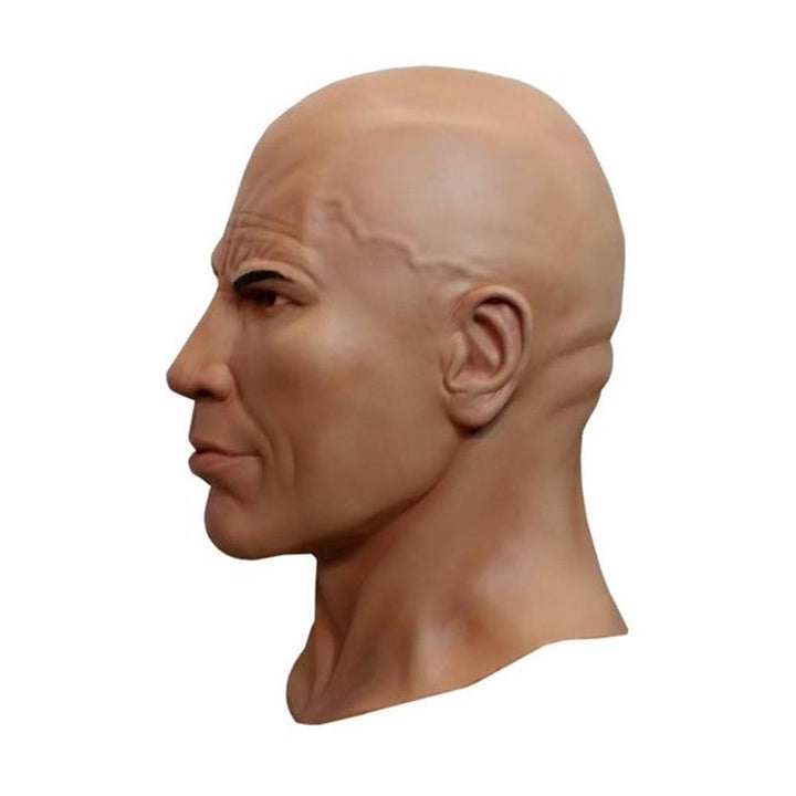 WWE The Rock Dwayne Johnson Wrestler Adult Licensed Mask Costume Accessory Trick Or Treat Studios Image 3