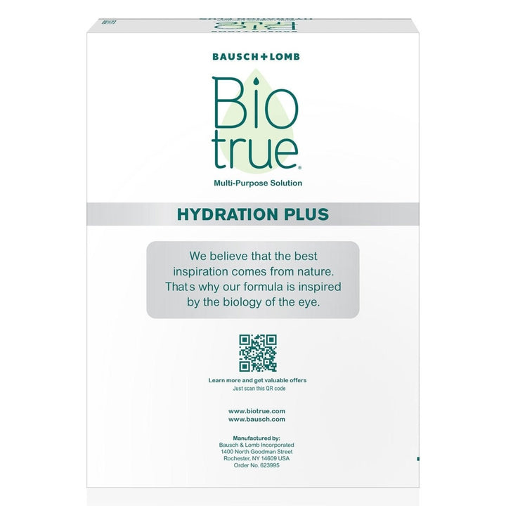 Biotrue Hydration Plus Contact Lens Solution 16 Fluid Ounce (Pack of 2) Image 4