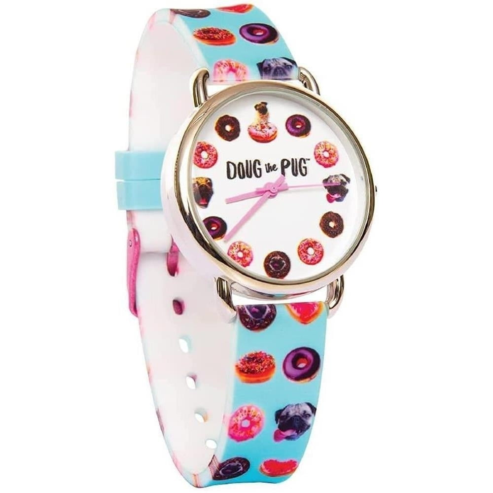 Doug The Pug Collector Watch Dog Lovers Unisex Analog Limited Edition Mighty Mojo Image 2