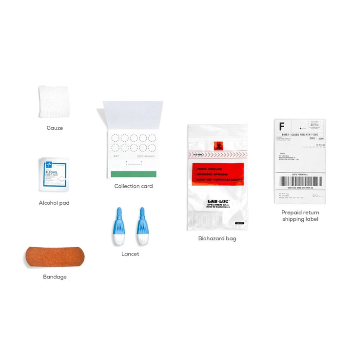 Everlywell Indoor and Outdoor Allergy At Home Test 40 Different Allergies Image 4