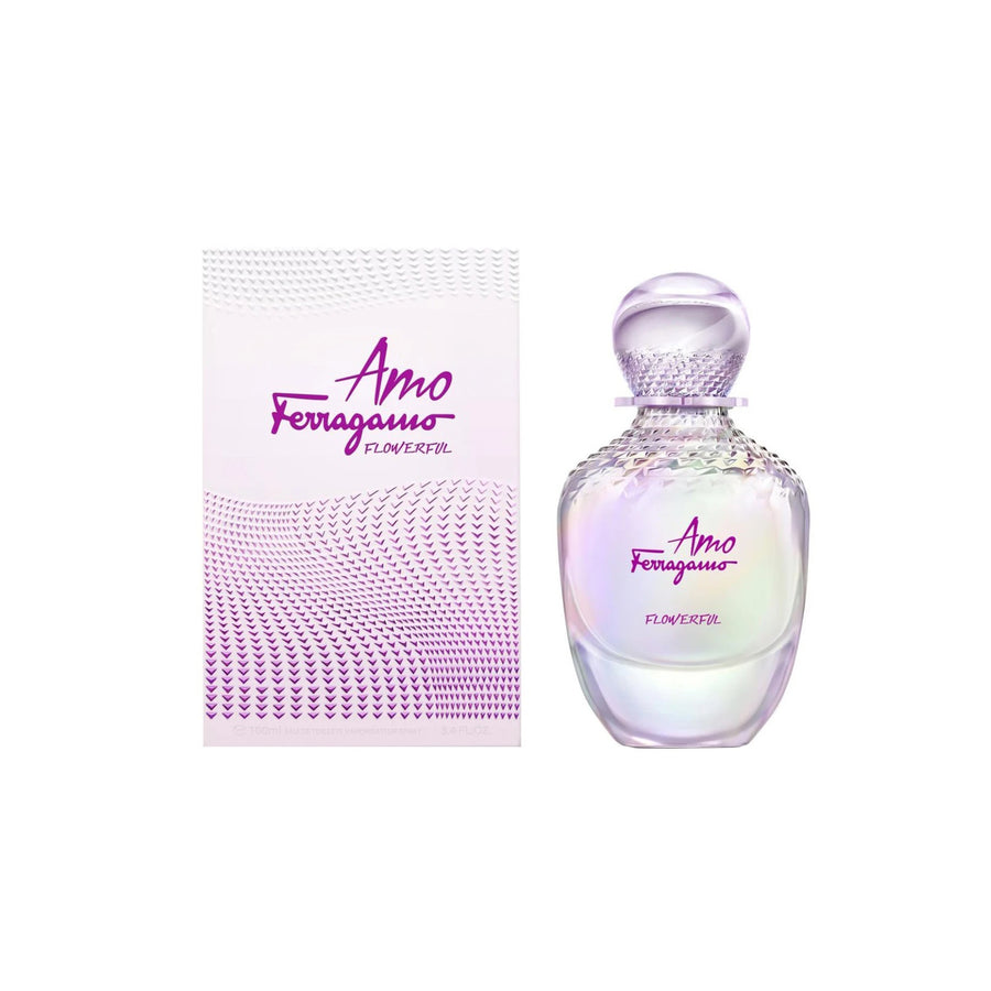 Salvatore Ferragamo Amo Flowerful EDT Spray 3.4 Oz Ladies Perfume 8052086376496 Image 1