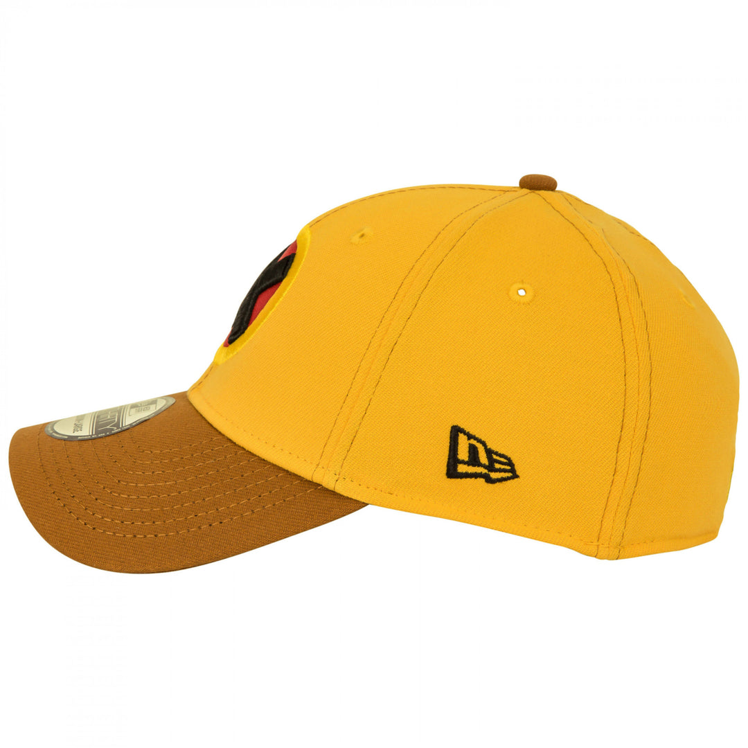 Wolverine Uncanny X-Men Yellow and Brown Era 39Thirty Fitted Hat Image 3