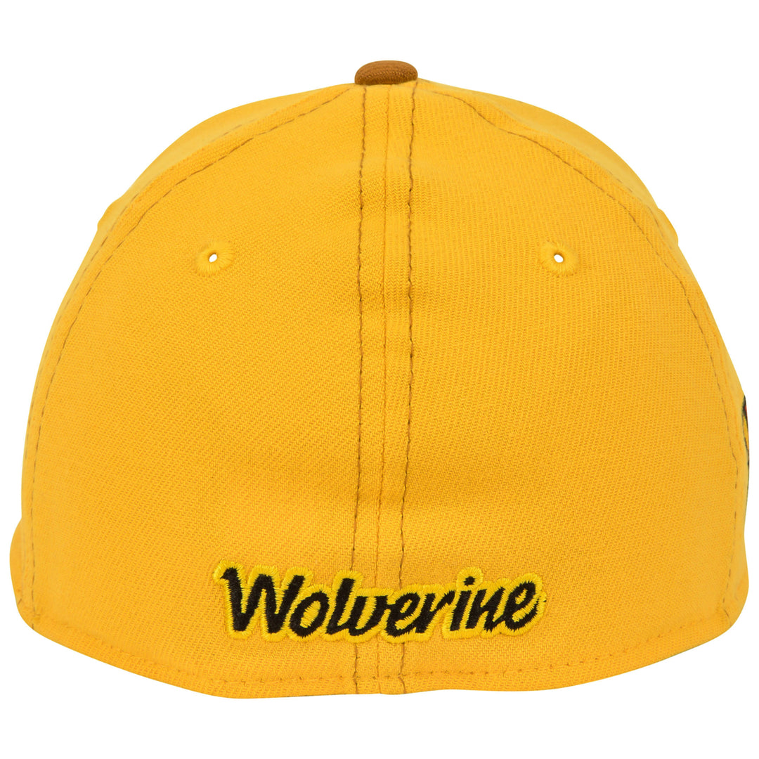 Wolverine Uncanny X-Men Yellow and Brown Era 39Thirty Fitted Hat Image 4