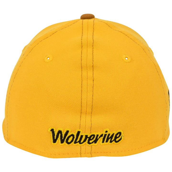 Wolverine Uncanny X-Men Yellow and Brown Era 39Thirty Fitted Hat Image 4