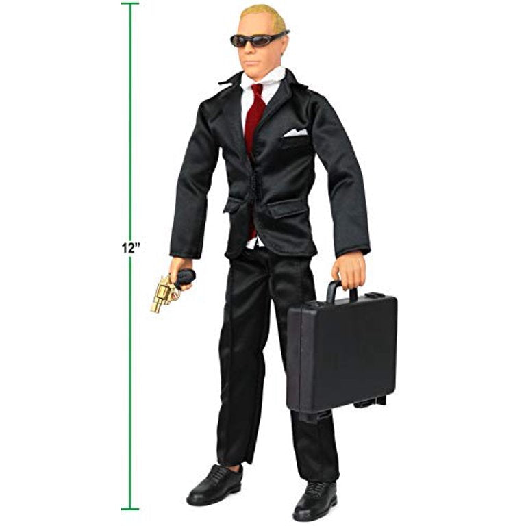 Click N Play Secret Service With Suit 12" Inch Action Figure Play Set With Accessories Image 3