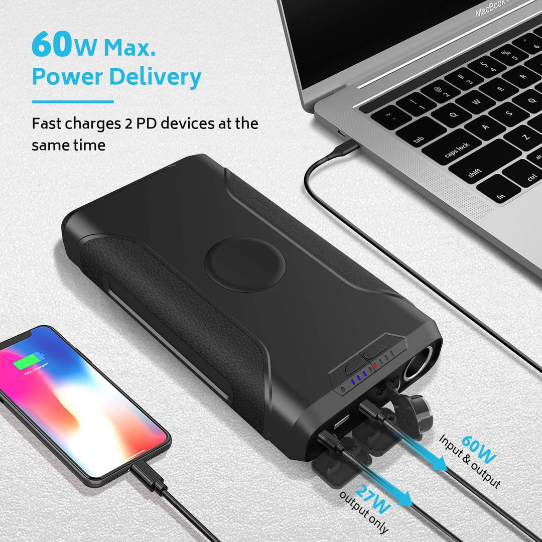 PlusPower External Portable Waterproof Power Bank (72,000 mAH) Image 4