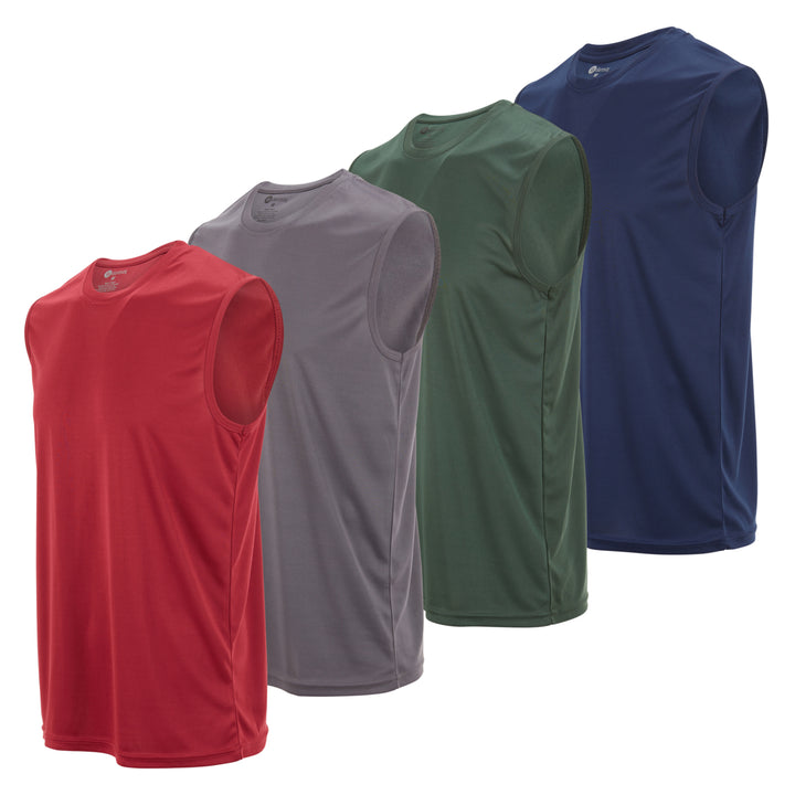 DARESAY Performance Sleeveless Shirts for Men Image 10