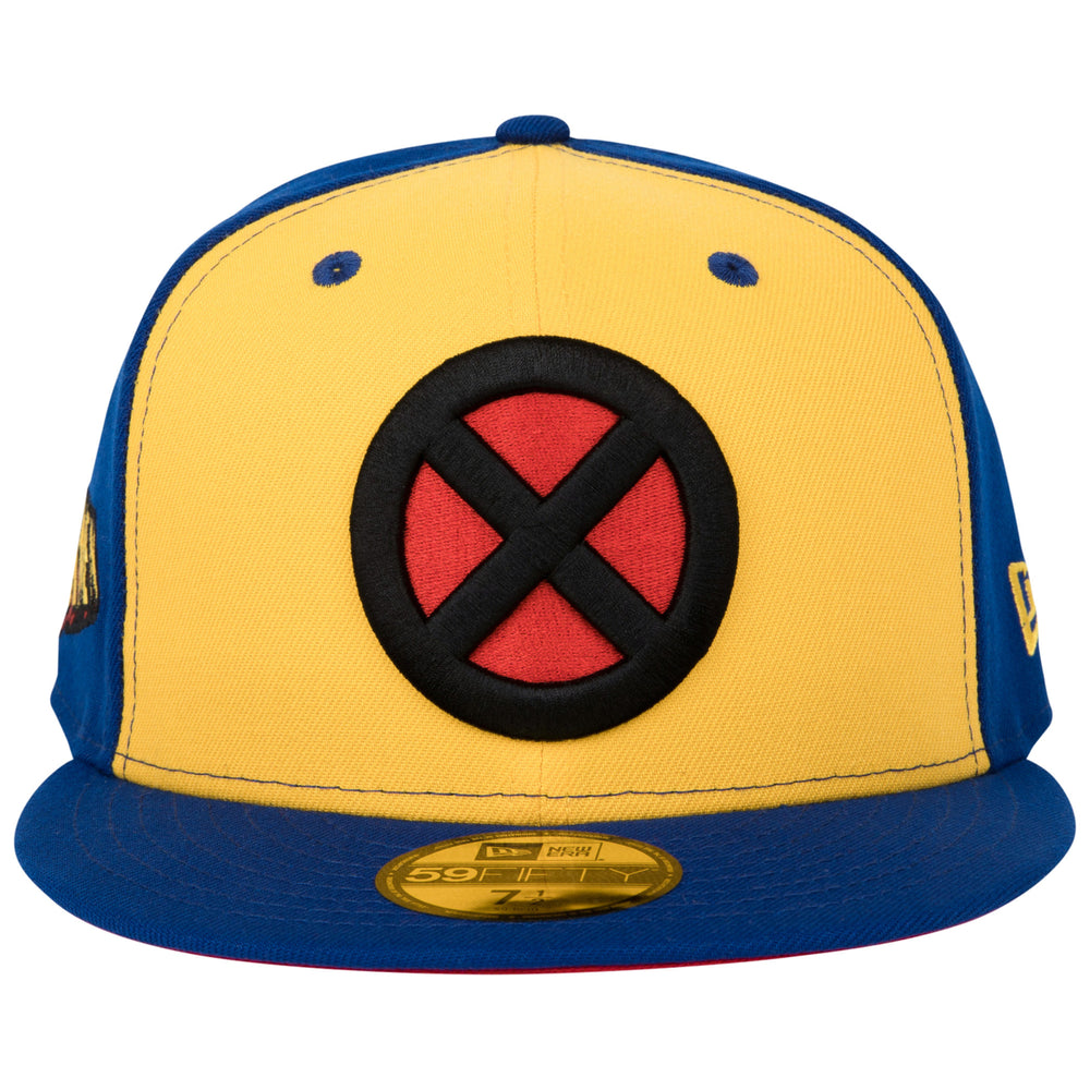 X-Men Logo Vintage Colorway  Era 59Fifty Fitted Hat Image 2