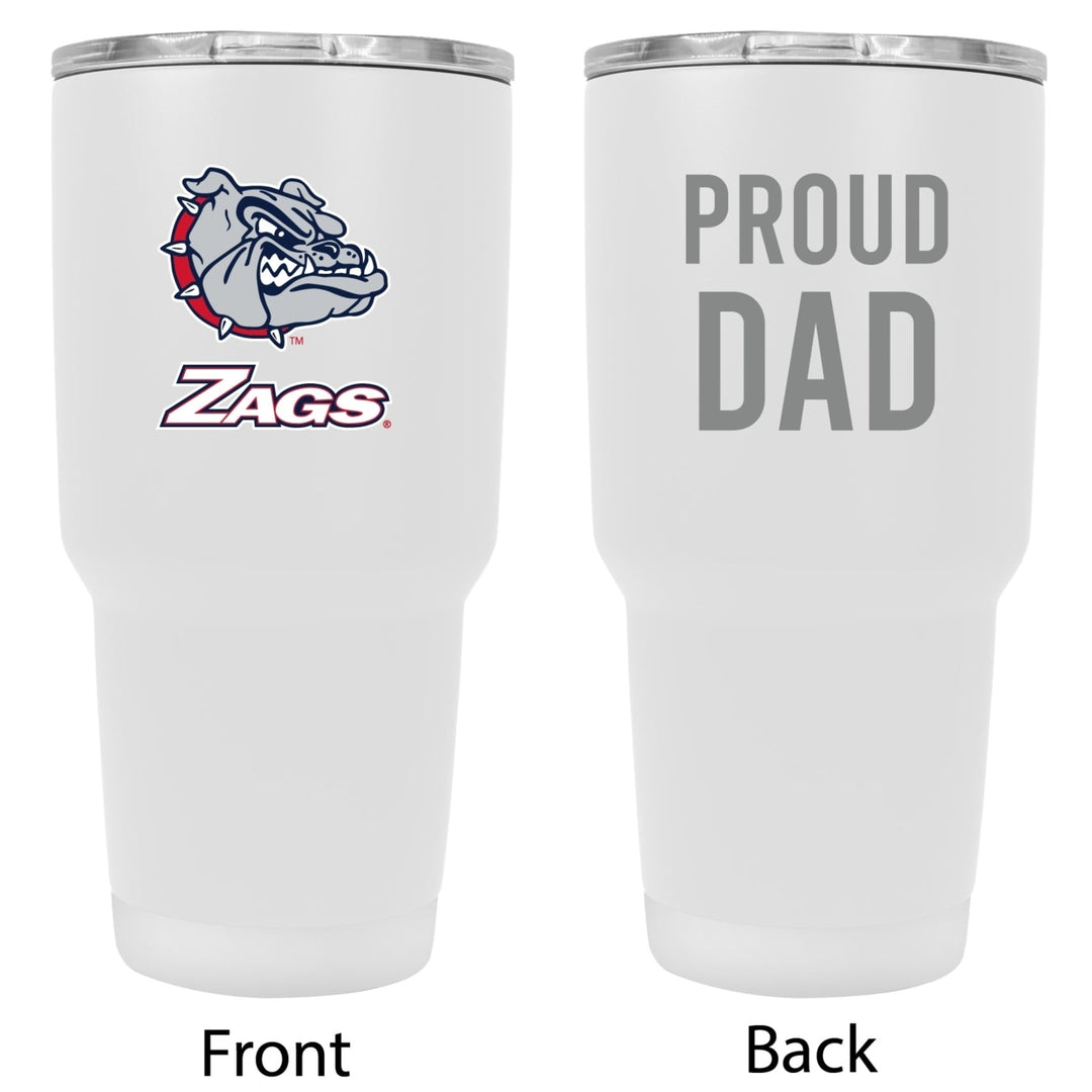 Gonzaga Bulldogs 24oz Proud Dad Insulated Stainless Steel Tumbler Image 2