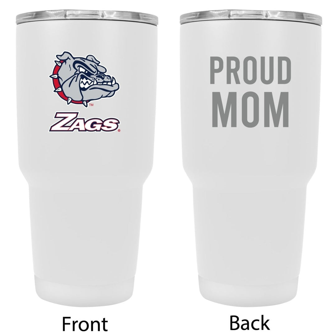 Gonzaga Bulldogs 24oz Proud Mom Insulated Stainless Steel Tumbler Image 1