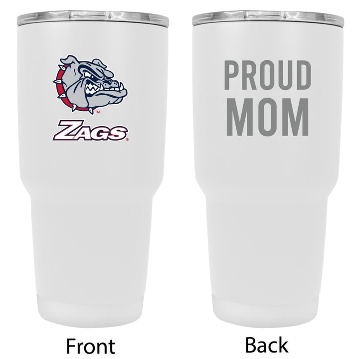 Gonzaga Bulldogs 24oz Proud Mom Insulated Stainless Steel Tumbler Image 1