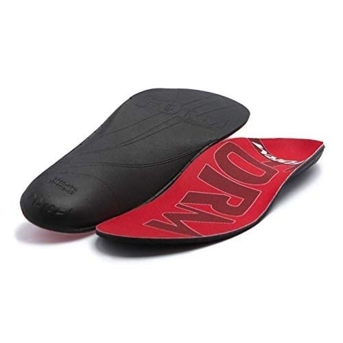 FORM Unisex Narrow Premium Insoles Red Comfort Arch Support for Narrow Shoes Image 4