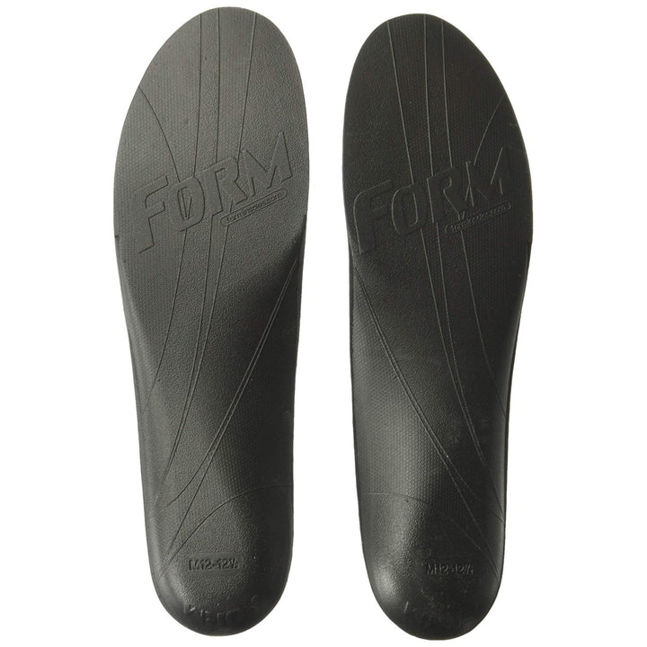 FORM Premium Ultra-Thin Insoles Black Maximum Arch Support Pain Relief Image 1