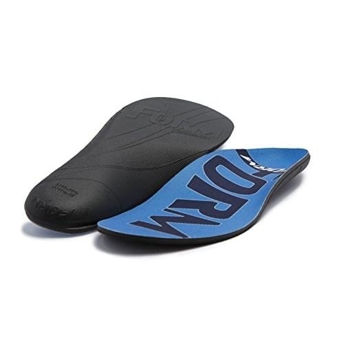 FORM Premium Insoles Maximum Support Custom Fit Blue Shock Absorption Comfort Image 1