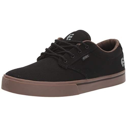 Etnies Mens Jameson 2 ECO Skate Shoe Black/Charcoal/Gum - 4101000323-558 BLACK/CHARCOAL/GUM Image 2