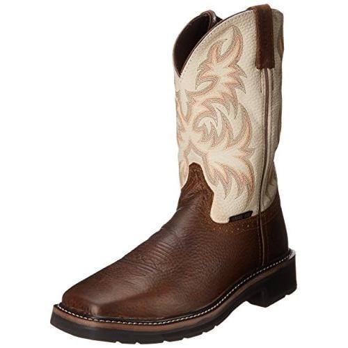 Justin Original Work Boots Men's Stampede Boot  COPPER Image 1