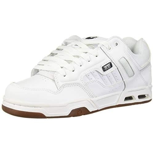 Dvs Footwear Mens Mens Enduro HEIR Skate Shoe  WHITE GUM NUBUCK Image 1