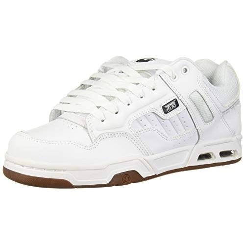 DVS Footwear Mens Enduro HEIR Skate Shoe White Gum Nubuck Size Available Image 1