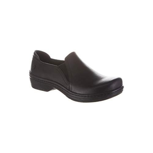 Klogs Footwear Womens Moxy Black Full Grain Slip-On Shoes Anti-Slip Comfort Image 1