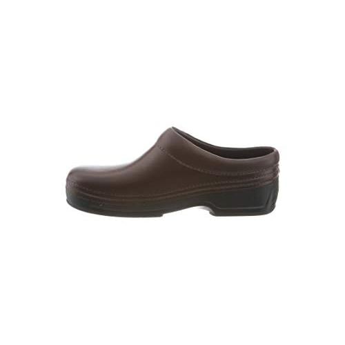 Klogs Footwear Mens Edge Closed Back Chef Clog CHESTNUT Image 3