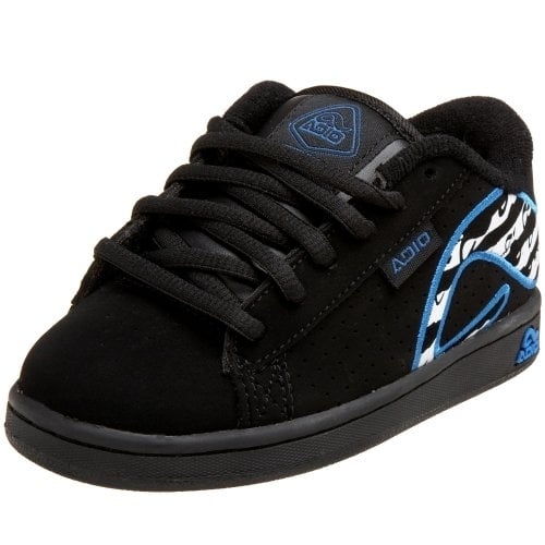 Adio Little Kid/Big Kid Eugene Skate Sneaker BLACK/WHITE/ROYAL Image 1