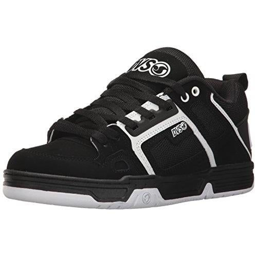 DVS Mens Comanche Skate Shoe Black/White Leather - DVF0000029-972 BLACK/WHITE LEATHER Image 1