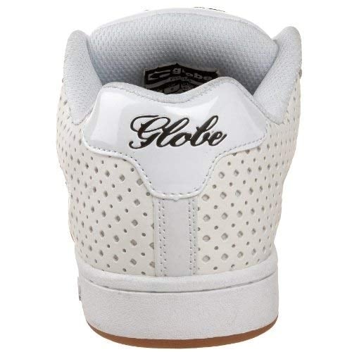 Globe Mens Focus Skate Shoe WHITE Image 2