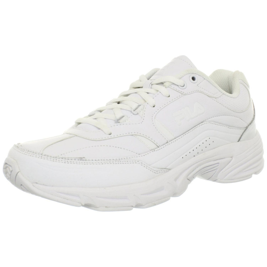 Fila Mens Memory Workshift-m Shoes M US Men WHT/WHT/WHT Image 1