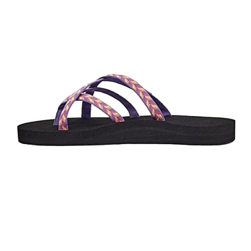 Teva Womens Olowahu Sandal Retro Geometric Pink - 6840-RGPN 11 RETRO GEOMETRIC PINK Image 1